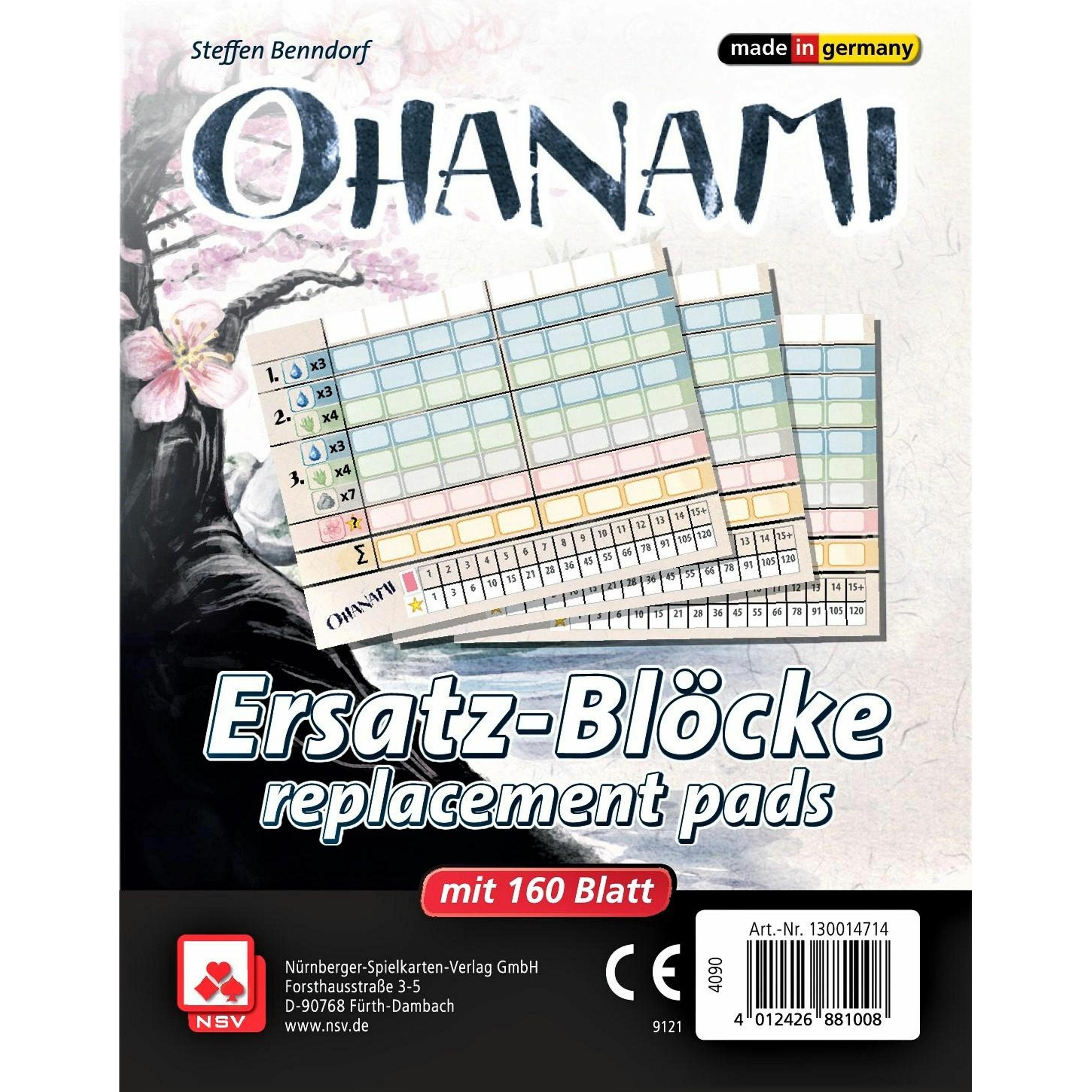Nürnberger Presse Druckhs Foglio Ohanami Extra Blocks (Tedesco)