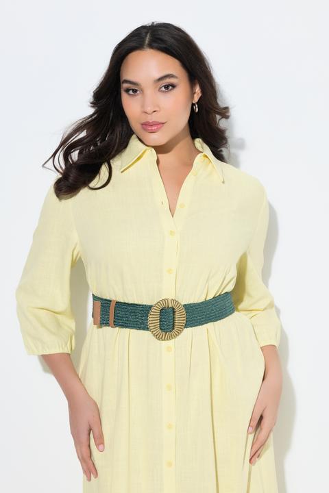 Actual product image Ulla Popken Stretch belt, braided look, fully adjustable