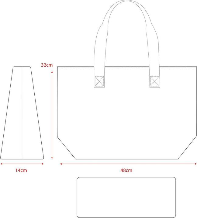 Actual product image Vadobag STITCH - Obsessed - Sac Cabas Velours