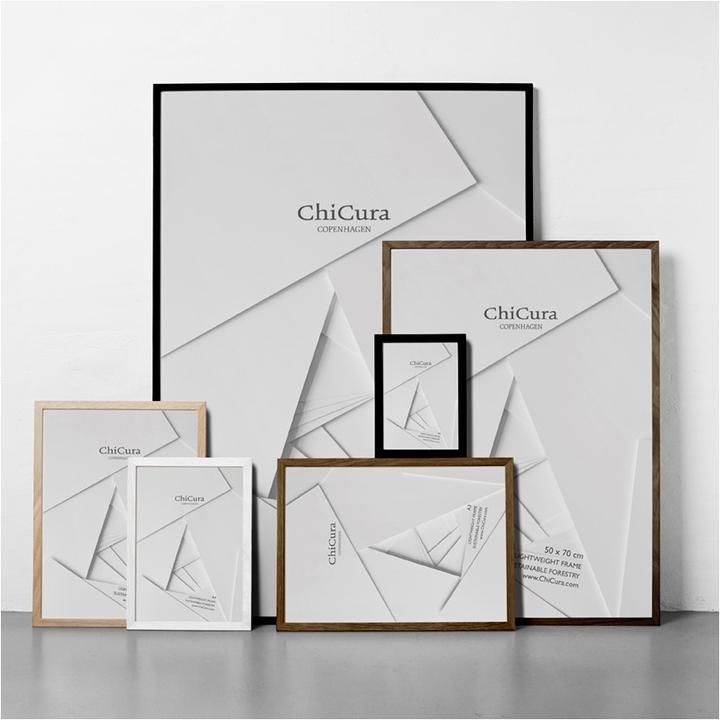 Productafbeelding ChiCura Holzrahmen - Glas (40 x 40 cm)