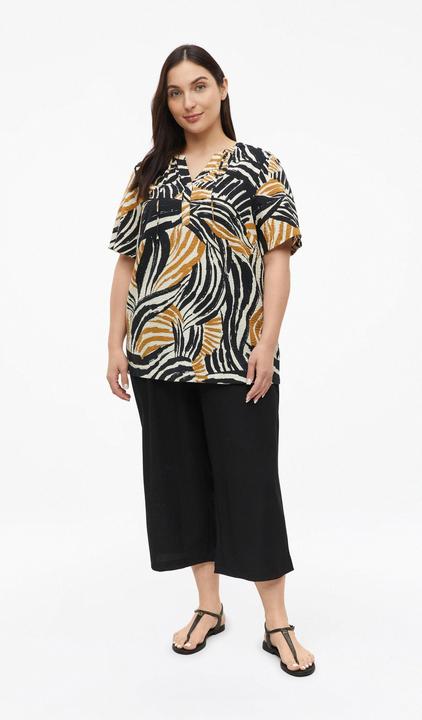 Immagine prodotto s.Oliver Strukturierte Viskosemix-Bluse mit All-over-Print (48)