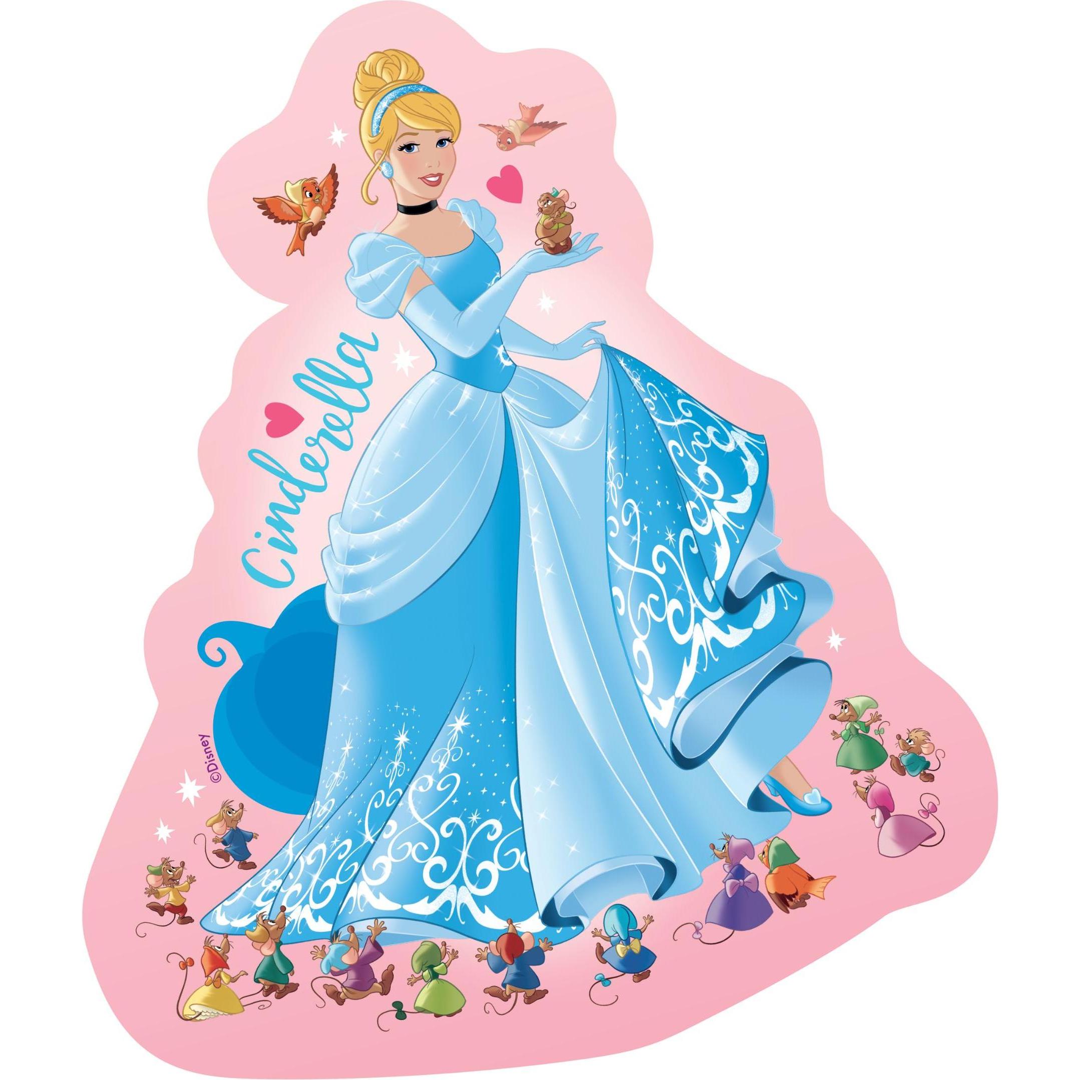 Thumbnail - Ravensburger 4 in 1 Shaped Puzzles - Disney Princesses (16 Teile)