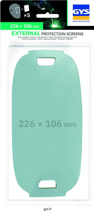 Actual product image Toolit PROMAX 9-13 045781 Replacement lenses for welding helmet (Hearing protection replacement pads)