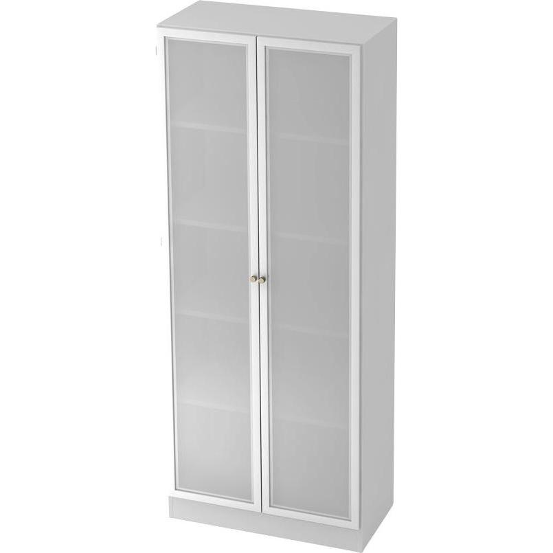 kaiserkraft, Aktenschrank, FINO - Glastürenschrank (80 x 42 x 200.5 cm)