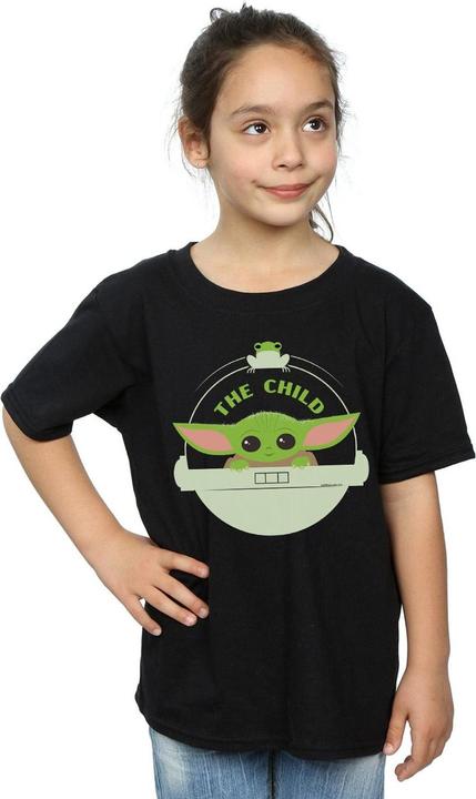 Immagine prodotto Star Wars The Mandalorian The Child And Frog Maglietta Ragazze (140, 146)