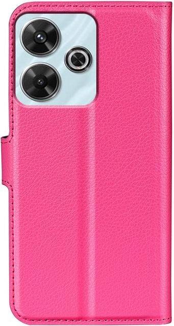 Actual product image MU Classic Litchi Leather Bookcover Series (Xiaomi Redmi 13C 5G, Xiaomi Redmi Note 13 4G)