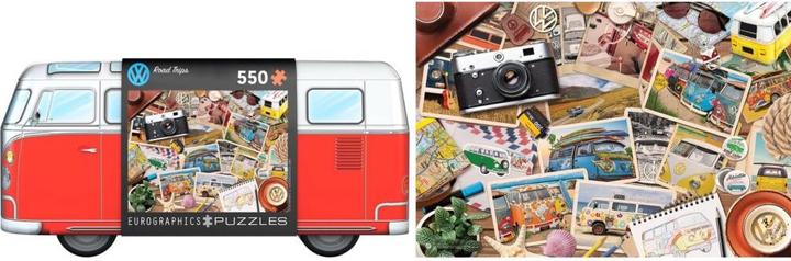 Productafbeelding Eurographics VW Bus Road Trips - Puzzelblik (550 onderdelen)