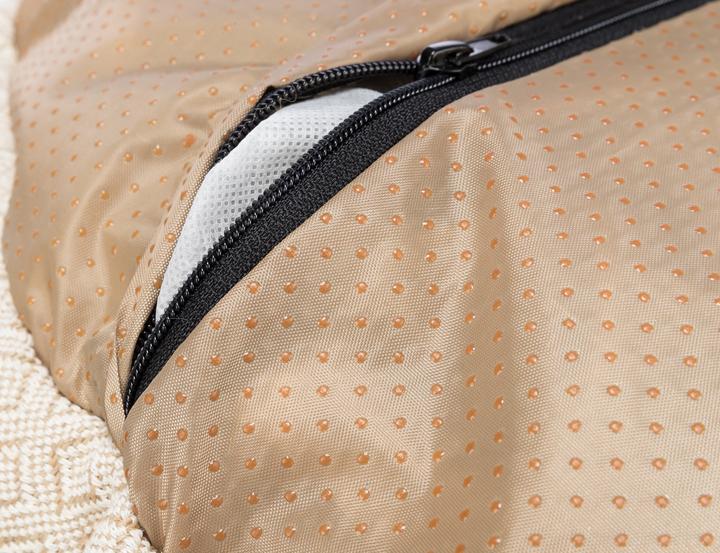 Actual product image Trixie Boho bed, square, 50 × 50 cm, beige (Cat)