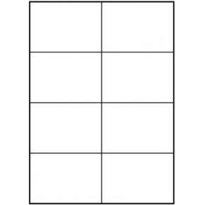 Logo, Etichette, Etykiety A4, matowe, białe, 10 szt.