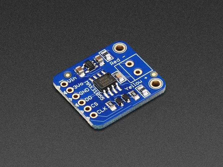 Image du produit Adafruit Carte de dérivation de l'amplificateur de thermocouple MAX31855 (mise à jour MAX6675) - v2.0 (Capteur)