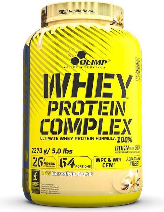 Actual product image Olimp Sport Nutrition Olimp Whey Protein Complex (1800g can) (Vanilla, 1 pcs., 1800 g)
