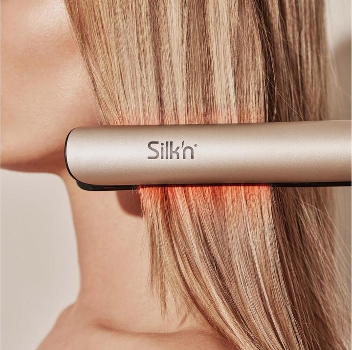 Produktbild Silk'n Stijltang - SilkyStraight - Stijltang met Infrarood- en Ionische Technologie - Kerstcadeau idee- Bei (Glätteisen)