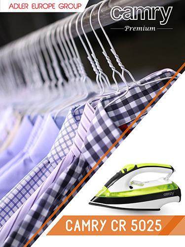 Produktbild Adler CR 5025 Bügeleisen Trocken- & Dampfbügeleisen Keramik-Bügelsohle