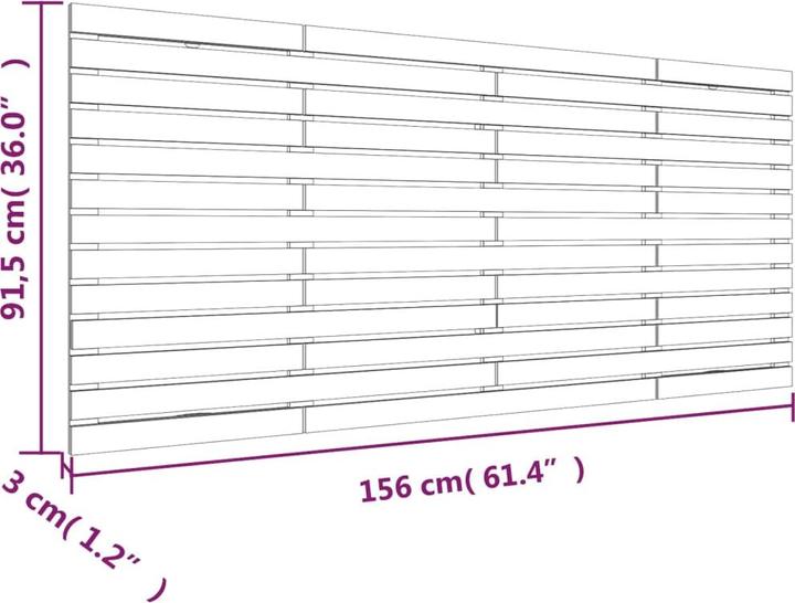 Immagine prodotto VidaXL Oksiutka (156 x 3 x 91,5 cm)