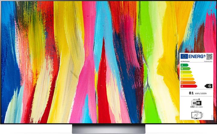 Actual product image LG OLED55C27LA (55", C2, OLED, 4K, 2022)
