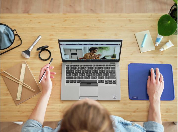 Produktbild Trust Boye Mouse Pad Eco Blue (M)