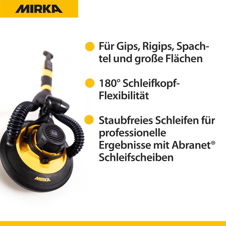 Image du produit Mirka Ponceuse pour murs et plafonds LEROS 950 CV (Ponceuses murales et de plafond, 350 W)