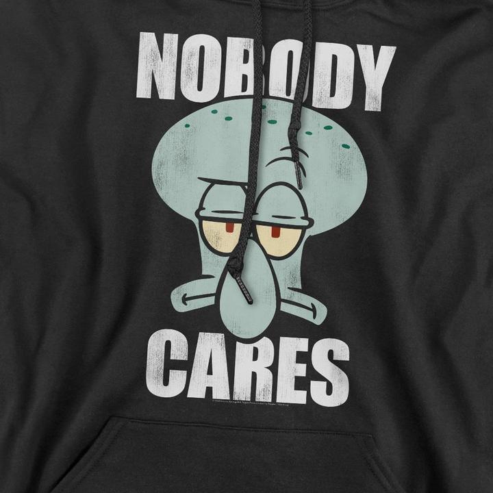 Produktbild Spongebob Squarepants Nobody Cares Meme Kapuzenpullover (M)