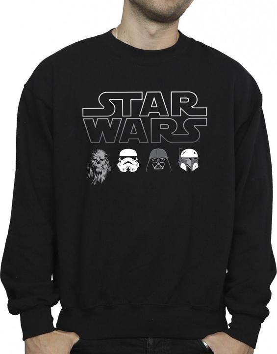 Produktbild Star Wars Character Heads Sweatshirt (XL)