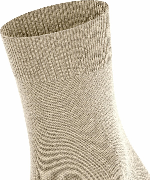 Actual product image Falke Airport (Lot de 3) Chaussettes hommes, couleur 4043 beige mel., taille 39-40 (Single pack, 39 - 40)