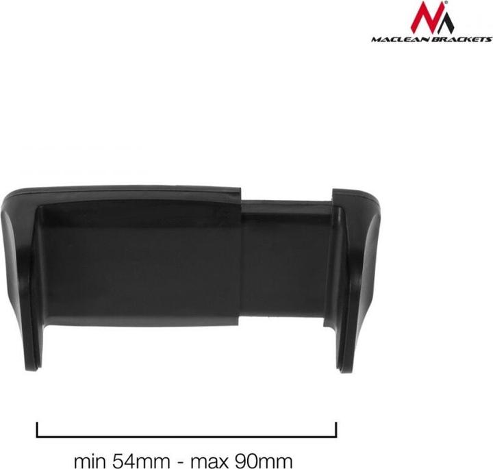 Image du produit Maclean MC-737 support Support passif Appareil mobile/Smartphone Noir