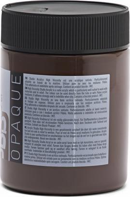 Produktbild Pebeo Studio Acrylics feine Acrylfarben (Umbra gebrannt, 500 ml)