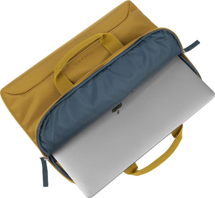Produktbild Tucano Smilz, Super-slim bag 13-14" mustard- Blue (15")