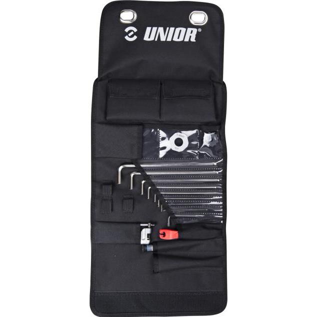 Unior, Werkzeugkoffer, 1600WRAP-US Werkzeugrolltasche, 15-tlg., black (15 Teile)