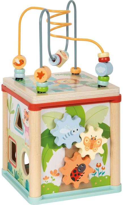 Actual product image small foot Motor Activity Cube "Jungle Friends"