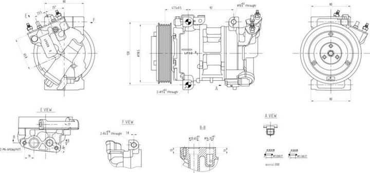 Produktbild Hella 8FK 366 201-131 Klimakompressor