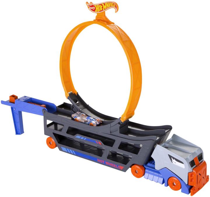 Image du produit Hot Wheels Stunt N Go Transporter & Trackset