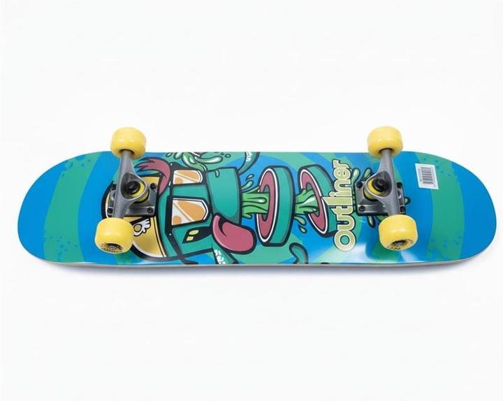 Produktbild Outliner Skateboard, black/yellow (31.10")