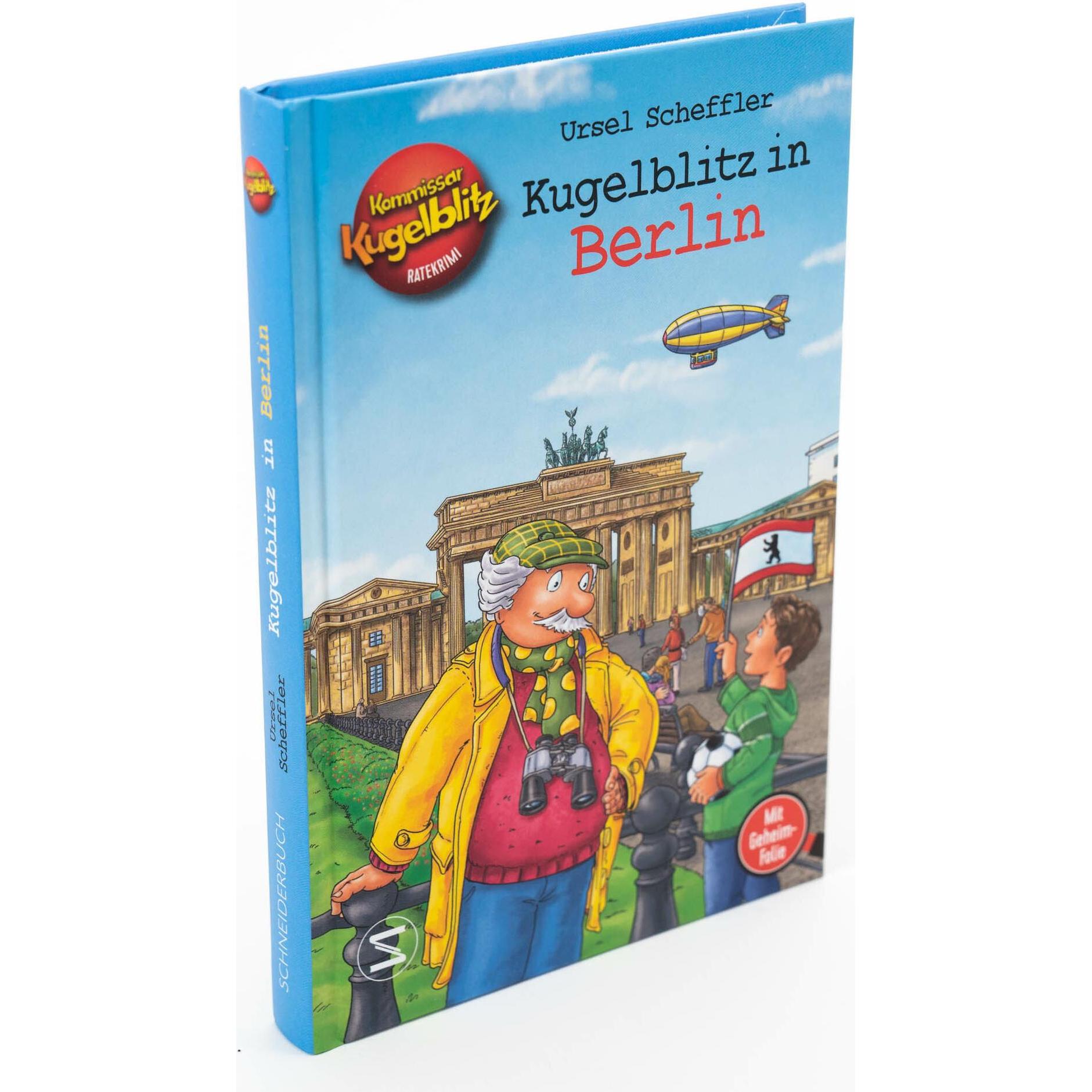 Thumbnail - Kommissar Kugelblitz - Kugelblitz in Berlin, Kinderbücher von Ursel Scheffler