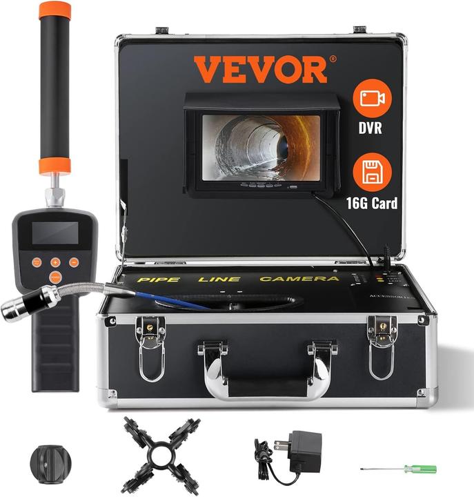Actual product image Vevor Pipe Inspection Camera with Locator