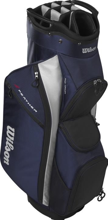 Produktbild Wilson - Feather Cartbag - Navy/Silver