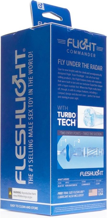 Actual product image Fleshlight flight commander