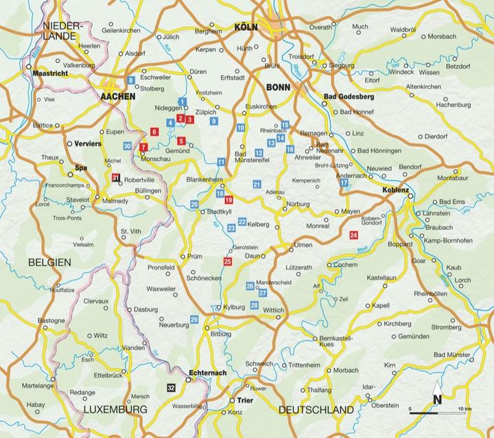 Produktbild Wander dich glücklich – Eifel (Deutsch, Sabine Parschau, 2021)