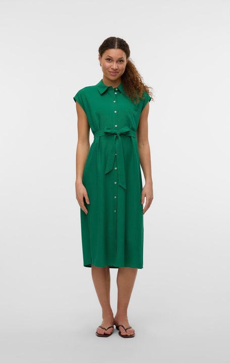 Produktbild Vero Moda VMMYMILO Langes Kleid Hemdblusenkleid (L)