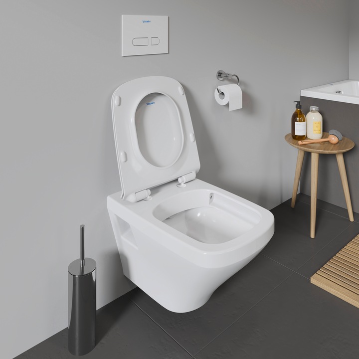 Productafbeelding Duravit WC-zitting DURASTYLE zonder softclosemechanisme wit
