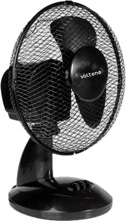 Produktbild Volten Wentylator Biurkowy Czarny 23cm