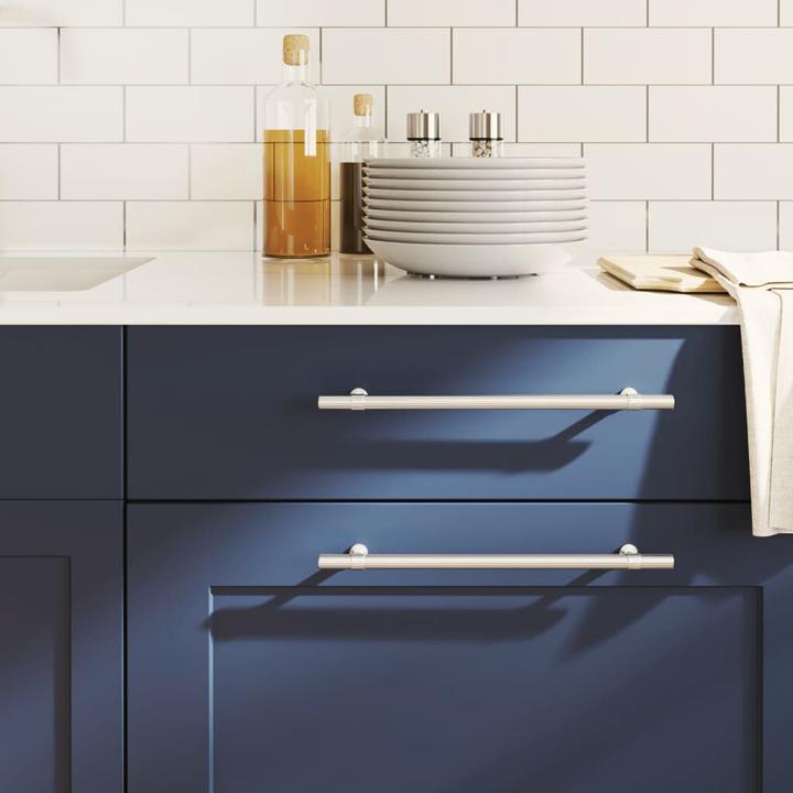 Produktbild VidaXL Möbelgriffe 5 Stk. Silbern 224 mm Edelstahl,Farbe