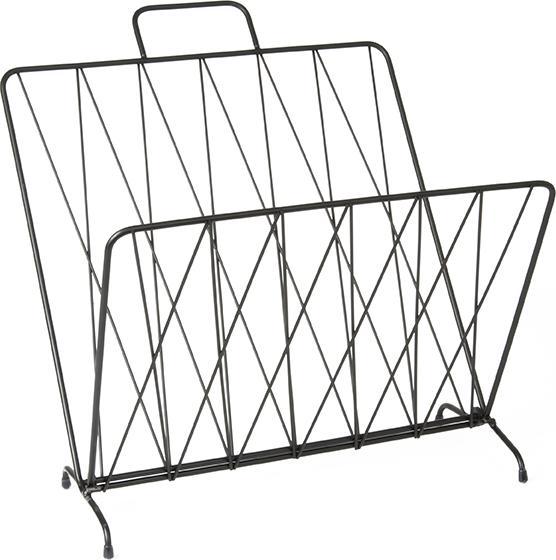 Produktbild Leitmotiv Diamond Zeitungsständer schwarz matt (40 x 45 cm)