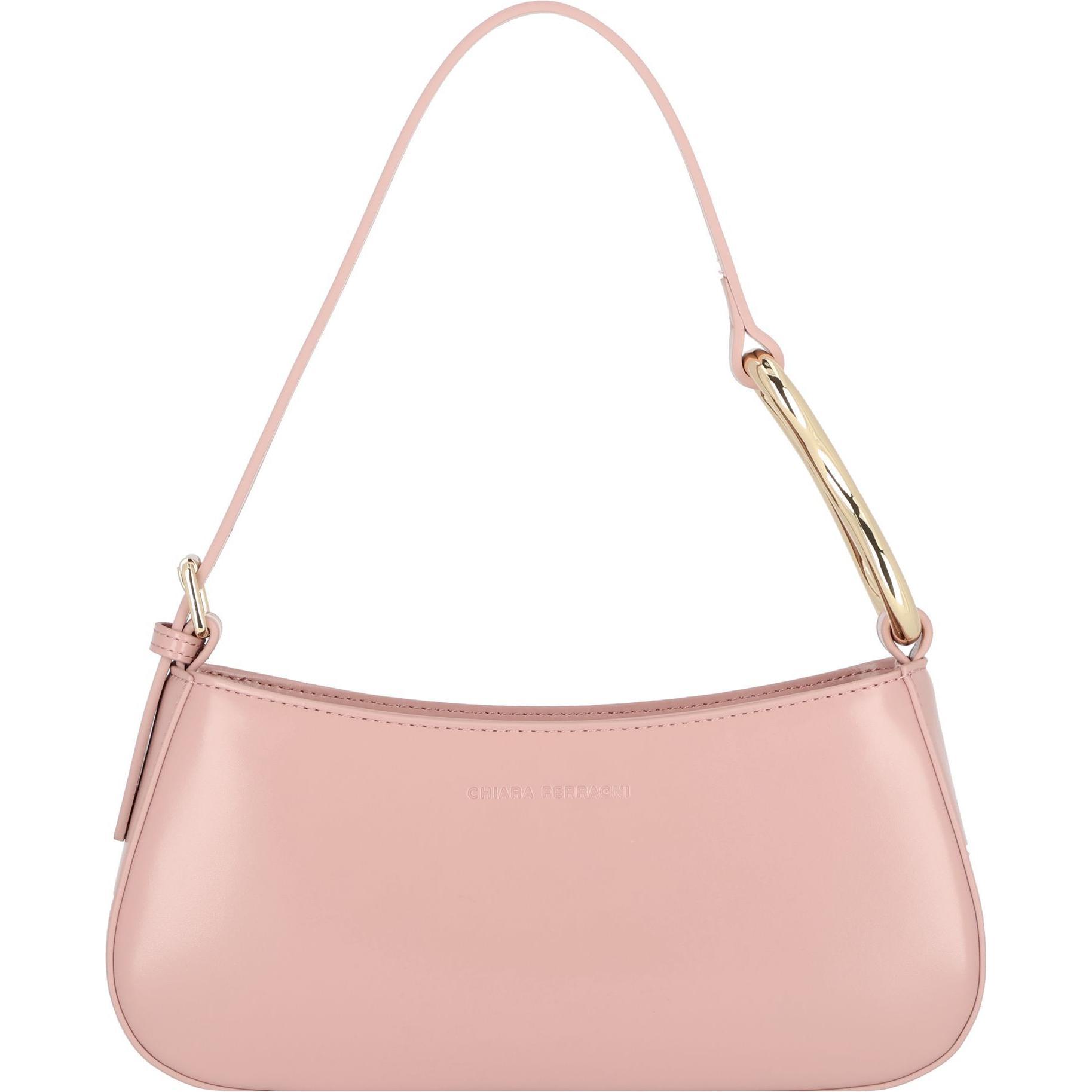 Chiara Ferragni, Handtasche, CF Loop Schultertasche 26 cm, Violett