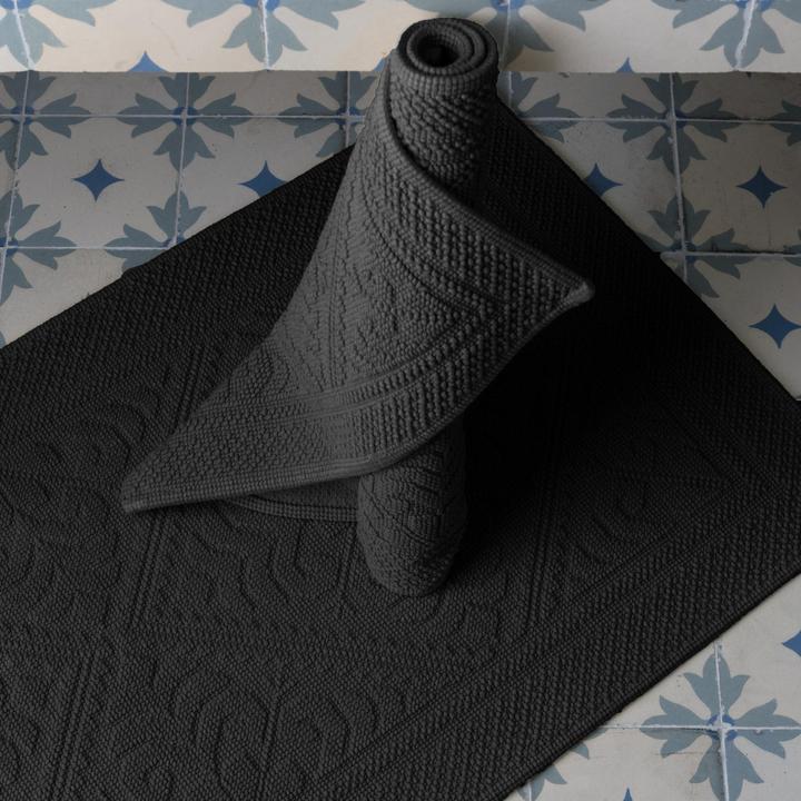 Image du produit VIVARAISE tapis de bain uni enzo (140 x 70 cm)