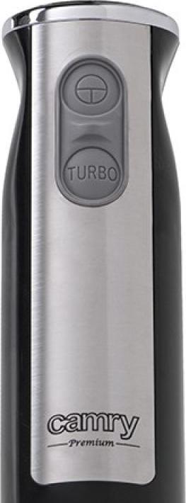 Actual product image Camry CR 4621 Hand blender, mini set 2 w 1, Black/Stainless Steel