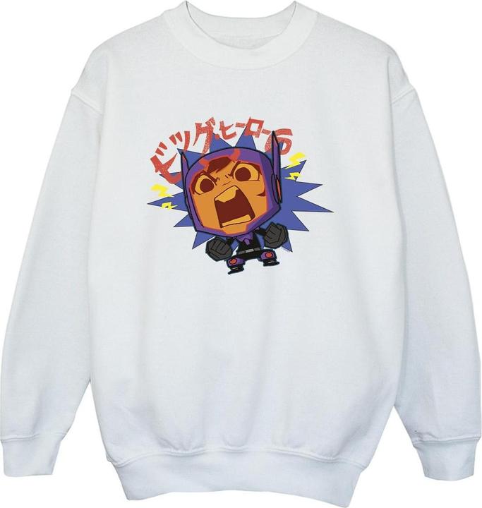 Produktbild Disney Big Hero 6 Baymax Hiro Angry Manga Sweatshirt Jungen (116)