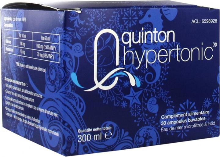 Actual product image Quinton Hypertonic (30 Piece, Ampoule, 530 g)