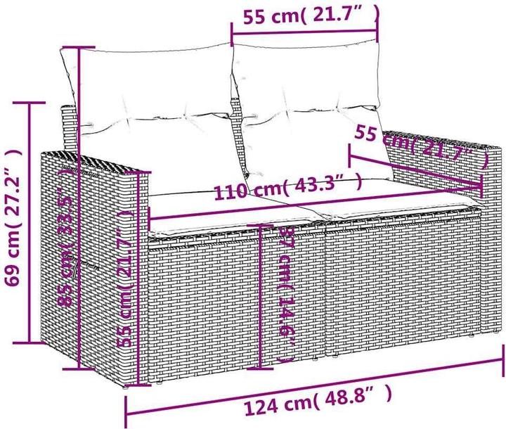 Produktbild vidaXL Owen