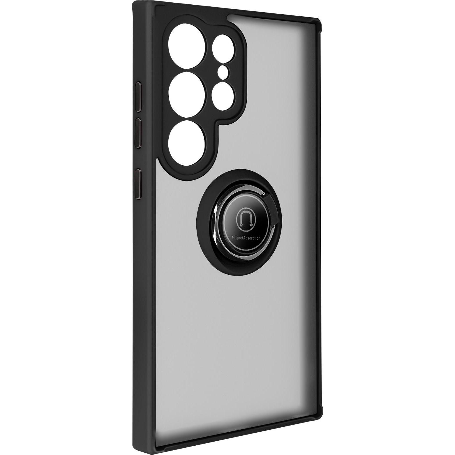 Avizar Kameo Series (Samsung Galaxy S24 Ultra), Smartphone Hülle, Schwarz