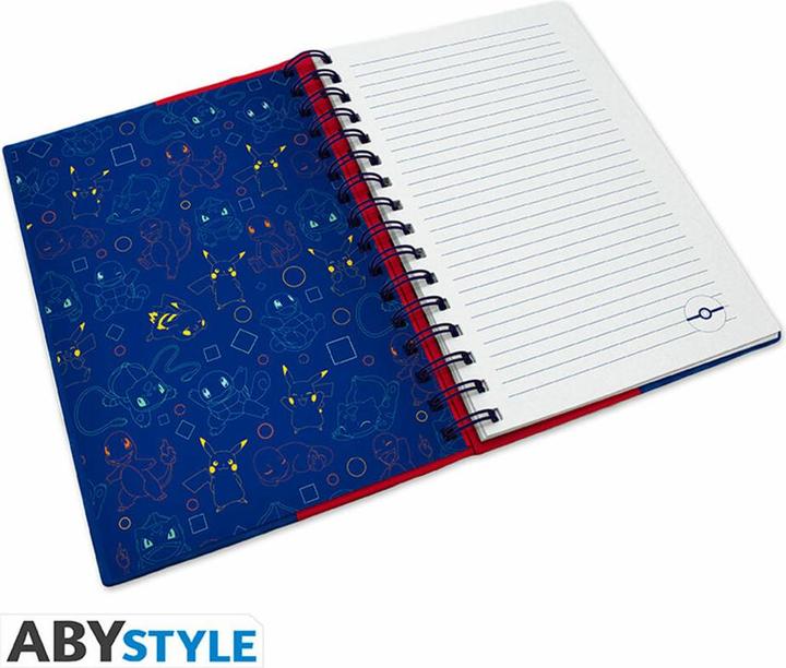 Image du produit ABYstyle Pokemon A5 Notebook Anelli: Blue & Red Partners (A5, Règle spéciale, Couverture rigide)